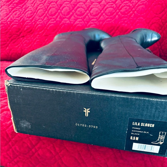 AUTHENTIC Frye “ LILA SLOUCH “ Tall Boots - Picture 2 of 3